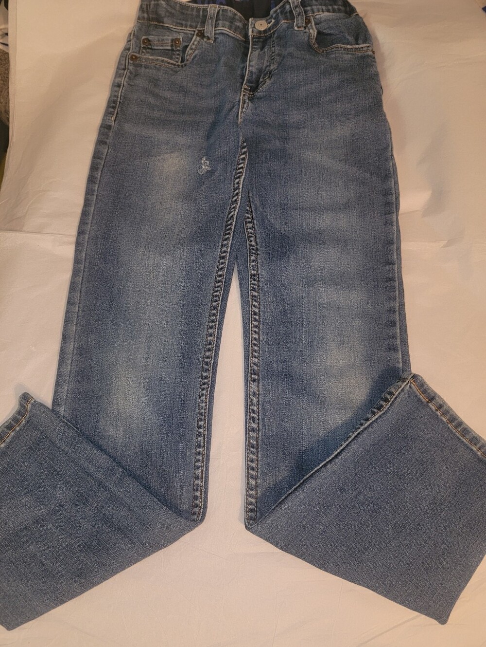 Classic Blue Kid's Straight-Leg Jeans